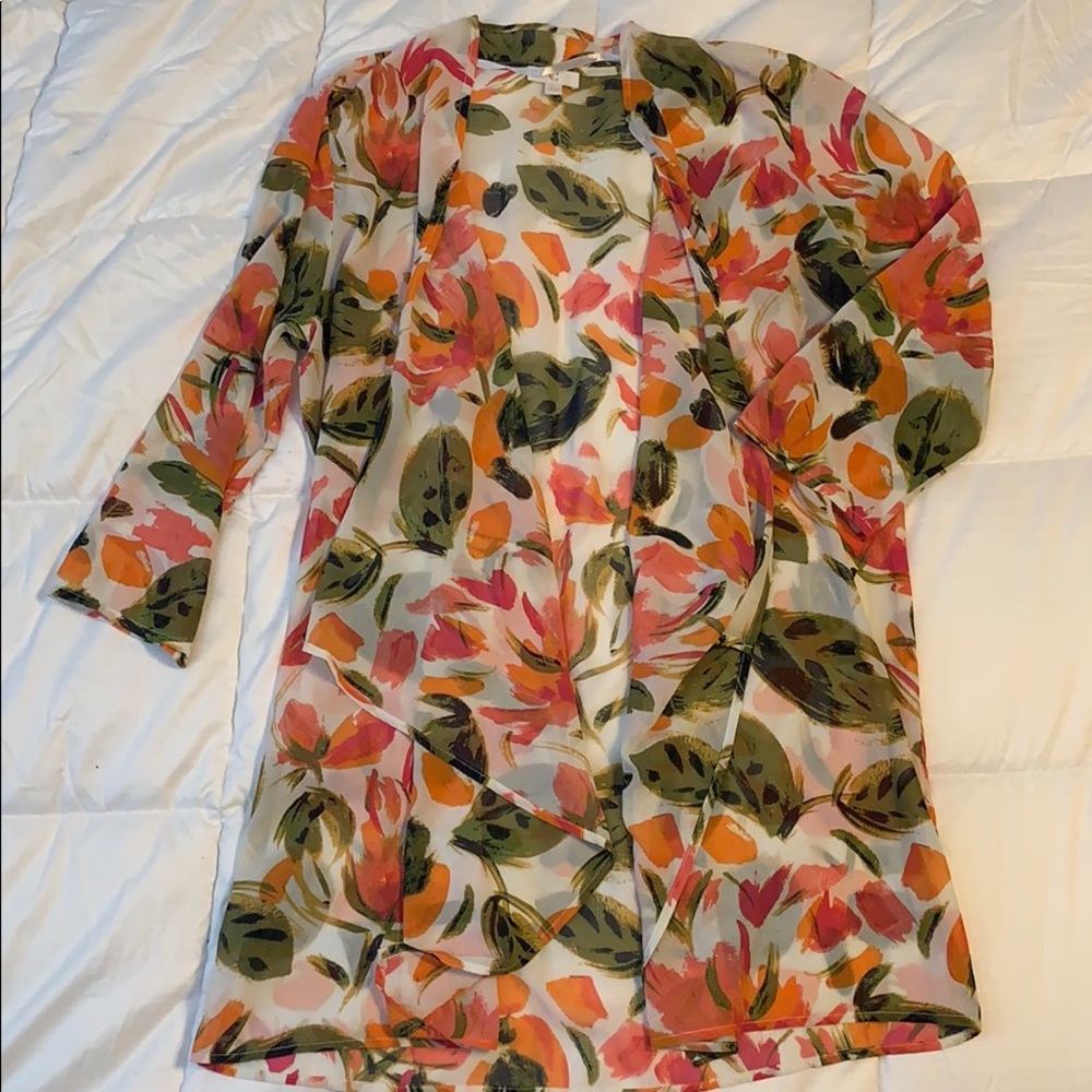 Chiffon kimono